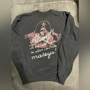 Disney pirates of the Caribbean sweatshirt